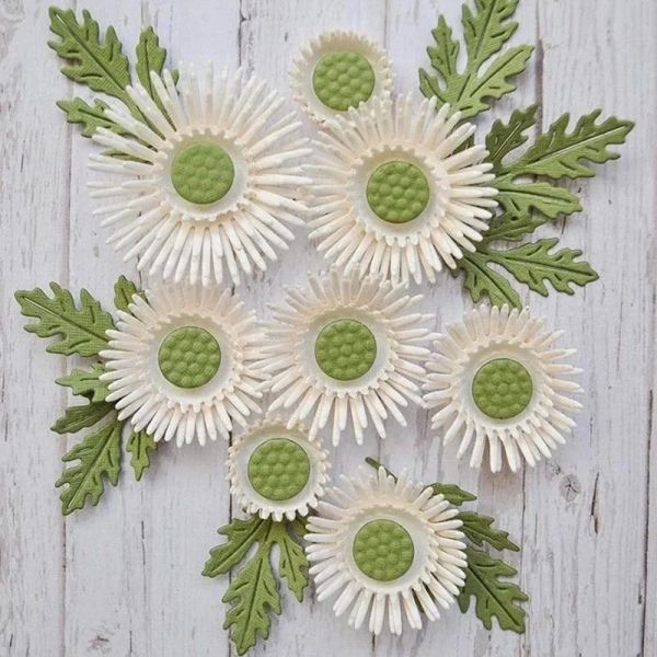 3D Flower DIY CUTS DIES MADE MAISON STACHAGE Scrapbooking Papier Craft Craft de Noël