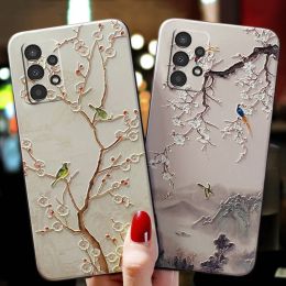 3D Flower Emboss Case voor OnePlus Nord CE 3 Lite 5G 3 3T 5 5T 6 7 7T 8 8T 9 9R 9RT 10R 10 ACE PRO 11 CE 2 Lite 5G 2T Art Cover