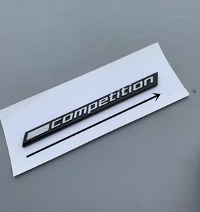 3D voor BMW M2 Concurrentie Label Zwart Embleem Kofferbak F90 Auto Logo 3 5 7 Serie E32 E34 e36 E381196611