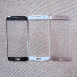 Protector de pantalla de superficie curva de cubierta completa 3D Protector de película suave para Samsung Galaxy S7 S6 Edge G9250 Vidrio no templado Sin paquete