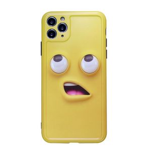 3D grappige expressies -hoesjes voor iPhone 13 12 11 Pro Max 12 Mini X XS Max XR Protector Siliconen telefoonhoes