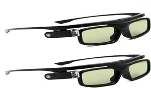 Gafas 3D con obturador activo, gafas recargables para proyectores DLPLink, gafas de película, 2 uds.17474188