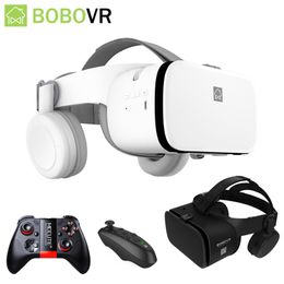 Gafas 3D Bobo Bobovr Z6 Bluetooth Casque Casco 3D VR Gafas Auriculares de realidad virtual para teléfonos inteligentes Teléfono inteligente Gafas Viar Binoculares 230726