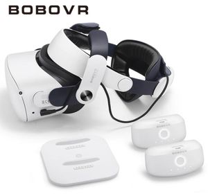 Lunettes 3D BOBOVR M2 Plus avec sangle de tête et double batterie compatible avec Meta Quest 2 VR Power Bank Charger StationDock avec B2 Bat5229351