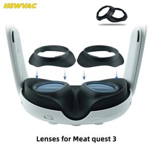 3D Glasses for Meta Quest 3, Prescription Lenses Anti-Blue Myopia Lens, Quick Disassemble Magnetic Frame, Glass for Quest3 VR Accessories