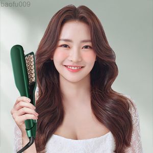 3D Cheveux Bigoudi Fluffy Corrugated Curling Tong Céramique Volumizer Corn Splinter 5-Speed Temperature Professional Styling Tools L220805