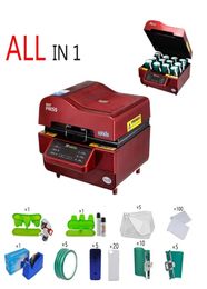 Machines de transfert de chaleur 3D SUBLIMATION MACHINE MACHINE CHAUX PRESSE Appliquer sur Mugt ShirtCell Téléphone Case PrinterCup Digital Print6525687