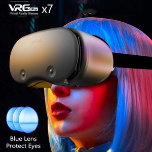 Casco 3D Gafas VR de realidad virtual para teléfonos inteligentes de 5 a 7 pulgadas Gafas 3D compatibles con auriculares VR para miopía 0-800 para teléfono móvil 240126