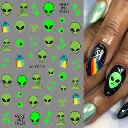 3D holografische zilveren sneeuwvlok nagelstickers gouden Franse lijnen zelfklevende schuifregelaars voor nagels kerstdecorwraps