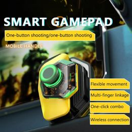 3D Joystick Highprecion Nonslip 360 Degree gamesSistant Ergonomic Mobile Gaming Controller Trigger voor Android 240418