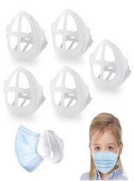 Support de masque 3D pour adulte et enfant, Support de Protection de rouge à lèvres, Support intérieur de masque pour respirer, porte-masques faciaux, accessoires d'outils 9894467