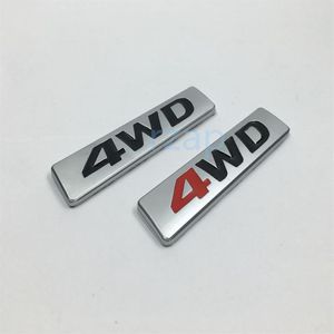 Logo 3D en métal 4WD pour Hyundai Santa fe Tucson autocollant d'insigne d'emblème de carrosserie arrière de voiture 863402W000280K
