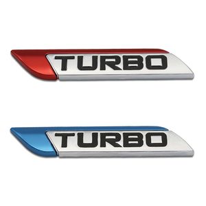 3D Metalen TURBO Turbo Auto sticker Logo Embleem Badge Decals Auto Styling DIY Decoratie Accessoires voor Frod Bmw Ford2806