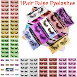 3D Mink Eyelashes 3D Eye Makeup Mink Pestañas falsas Soft Soft Natural Falshes Falias Falias Extensión Herramientas de belleza Multi estilo Price Popular Eye Beauty Herramientas