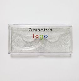 Caja de pestañas de visón 3D Solo pestañas con logotipo personalizado Pestañas postizas individuales Pestañas a granel Etiqueta privada Extensiones de pestañas Embalaje 3094666