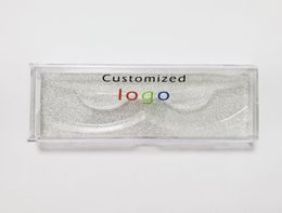 Boîte de cils de vison 3D uniquement Logo personnalisé cils faux cils individuels cils en vrac étiquette privée emballage d'extensions de cils 3319526