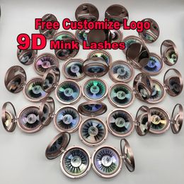 3D Mink False Wimper 100% Echte Siberische Volledige Strip Fake Wimper Lange Individuele Zachte Natuurlijke Dikke Wimpers Mink Washes Extension 21-styles