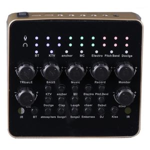 3D mobiele telefoon externe microfoon computeropname live uitzending KTV USB -poort headset audio mixer sound card singing1