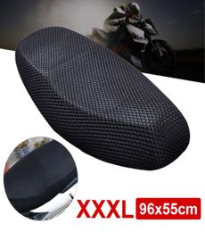Filet de siège de moto électrique 3D, couverture de refroidissement, protecteur Durable, noir 9626717