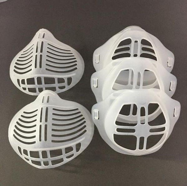 3D Bouche Masque Support Silicone Masque Titulaire Respirant Valve Assist Aide Masque Intérieur Coussin Support Masques Outil Accessoire SN4673