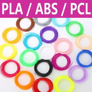3d stylo PLA / ABS Filament PCL plastique 1,75 mm à basse température 3d stylos en soie 20 couleurs