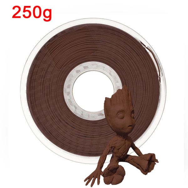 Material de impresión de lápiz 3D Madera Roja Sandalia amarilla Dark Color de madera Filamento PLA 1.75 mm Ebony de luz