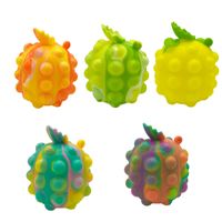 Fidget Toys Décompression Ananas Squeeze Ball Jouet sensoriel Anti-stress  Ball Fruit Pressure Release Toy pour Enfants Cadeau Adulte