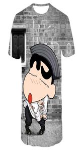 3D -print Kids Cartoon Cute Boy Crayon Shinchan Men039S Casual T -shirt Zomer T -shirt jongensmeisjes Kostuums Street Cartoon Tshirt1529638