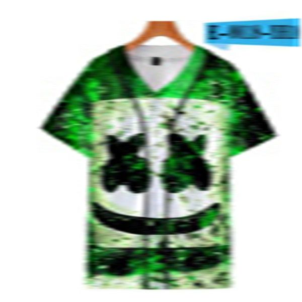 Camiseta de béisbol con estampado 3D, camisetas de manga corta para hombre, camiseta barata de verano, camisetas con cuello redondo para hombre de buena calidad, talla S-3XL 037