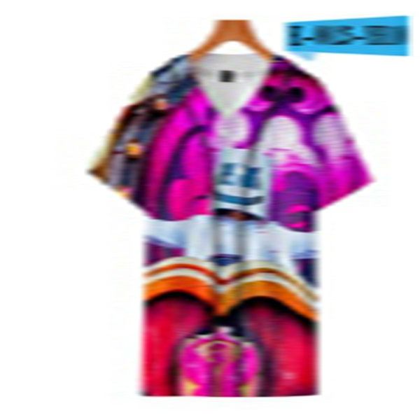 Camiseta de béisbol con estampado 3D, camisetas de manga corta para hombre, camiseta barata de verano, camisetas con cuello redondo para hombre de buena calidad, talla S-3XL 040