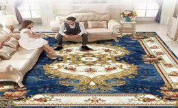 3D gedrukt flanel Europese stijl tapijt kamer vloerkleed woonkamer slaapkamer huis decoratieve pad milieubescherming2746042