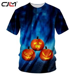 3D Gedrukt Grappige Vlam Pompoen Heren O Hals T-shirt Halloween Thema Kleding Groothandel Persoonlijkheid Man T-shirt 220623