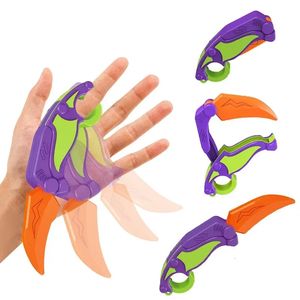 Couteau à griffe gravitaire imprimée 3D Toy Stress Stress Billard Fidget Hand Gripper Toys Décompresser les cadeaux de carte push 240514