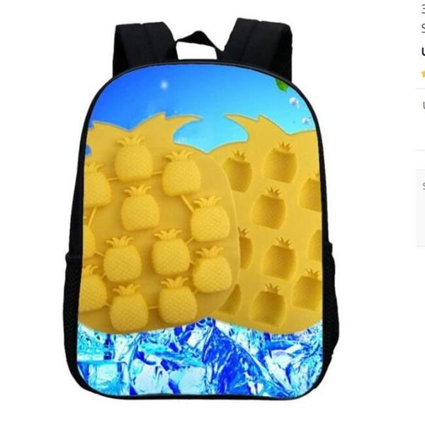 3D Imprimé Push Bubble Zipper Sacs À Dos Party Favor Cadeaux Pour Enfants Fidget Enfants Sac Arc-En-Retour À L'école Mochila Bookbag