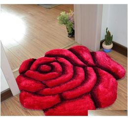 Tapis tapis de salle de bain de la salle de bain de la salle de bain imprimée en 3D 70x70cm tapis de sol pour décor pour chambre de mariage tapis badmat tapetes qpc3795913