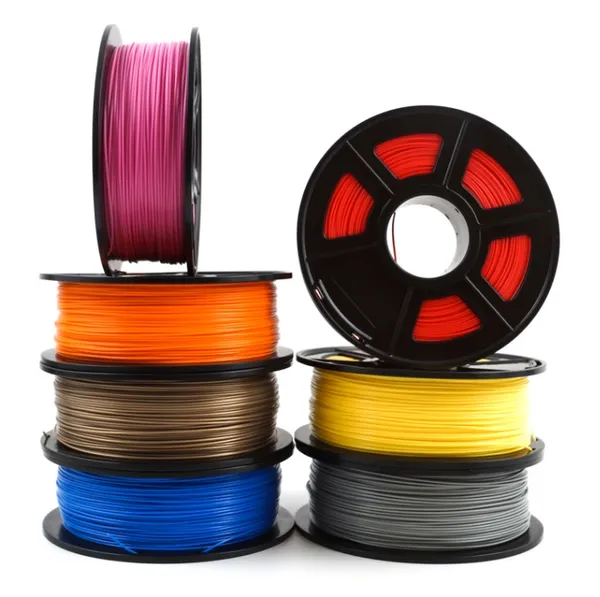 Filamento de impresora 3D PLA 1.75mm 1kg/2.2lbs Material de consumibles de plástico 3d Filamento 3d PLA