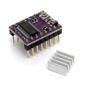 Imprimante 3D livraison gratuite pour StepStick DRV 8825 DRV8825 support de module de pilote de moteur pas à pas pour RepRap RAMPS1.4 avec dissipateur de chaleur