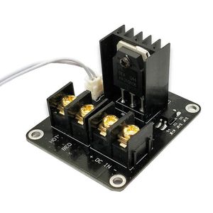 Placa de expansión de potencia de cama caliente para impresora 3D, controlador de calefacción, módulo de carga de alta corriente MOSFET 25A 12V o 24V para piezas