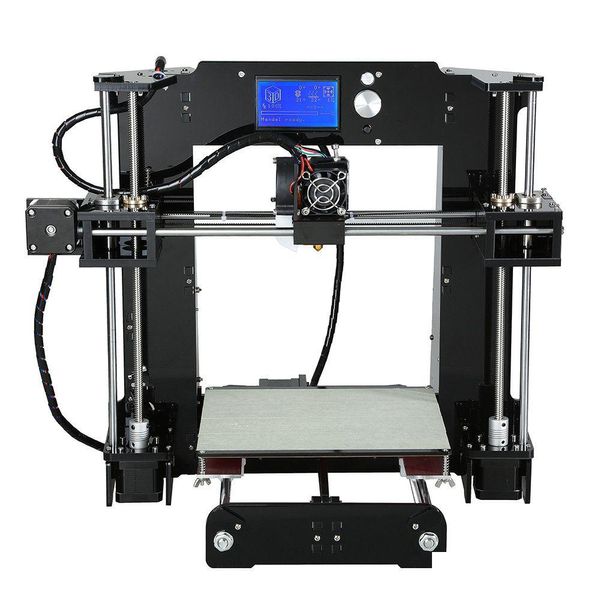 Imprimante 3D Dernière Haute Précision 220X220X250Mm Fl Acrylique Reprap Prusa I3 Diy3D Kit Filament 16 Go Carte Sd Lcd Livraison Directe Ordinateurs Dhi0B