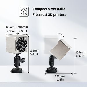 Mini calentador de impresora 3D caliente a resina para accesorios especializados de Elegoo Creality LCD