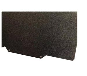 Pièces d'imprimante 3D 355 355mm Surface d'impression en acier à ressort givré PEI texturé noir Double face pour Voron 2.4 Hot Bed.cx