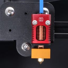 3D-printeronderdelen Extruder hotend kit aluminium warmteblok mk8 mondstuk zonder verwarming thermistor voor ender-3/cr-10/cr 10s pro