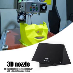Plate-forme d'imprimante 3D lit flexible magnétique de construction de surface autocollant 235 * 235 mm pour ender-3 / ender-3 pro / CR20 lit de lit chauffé