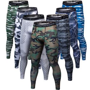 Impression 3D Camouflage Pantalon Hommes Fitness Hommes Joggers Compression Pantalon Homme Pantalon Bodybuilding Collants Leggings Pour hommes C18111301