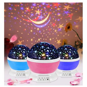 Impression 3D Galaxy Lune Lampe Lune Veilleuse Enfants Veilleuse 16 Changement de Couleur Tactile et Télécommande Galaxy Lumière Comme Cadeau Y0910