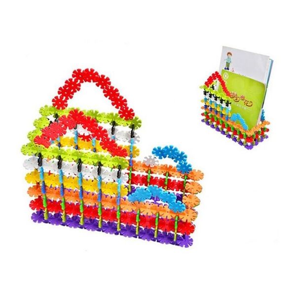 3D Puzzle Jigsaw En Plastique Flocon De Neige Blocs De Construction Modèle De Construction Puzzle Jouets Éducatifs Pour Enfants c009