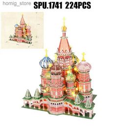Puzzles 3D 224pcs de renom