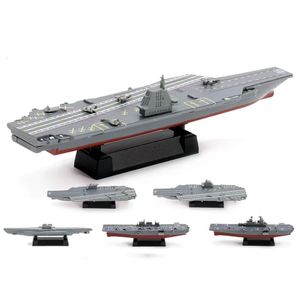 Puzzles 3D 4D 8 Styles, assemblage de cuirassé, modèle de destructeur sous-marin, avion militaire, bateau jouet 231201