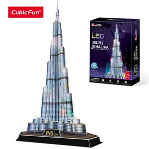 Puzzles 3D CubicFun LED Dubaï Burj Khalifa 575 