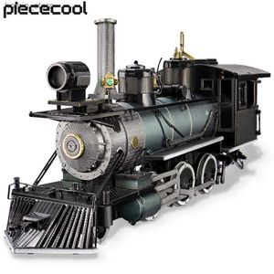 Puzzles 3D Pietsolool Model Building Kits Mogul Locomotive Puzzle 3D Metal Jigsaw Creative Toys for Teens Birthday Gifts Y240415